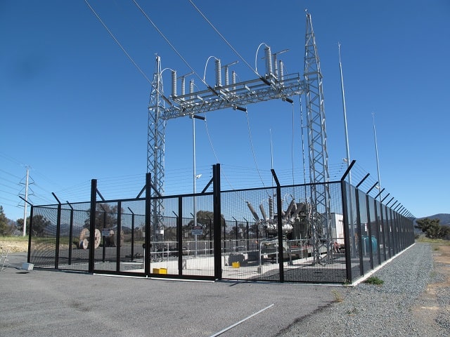 Electrical Sub-station Security Fencing
